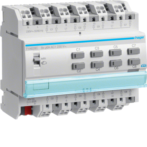 TYA628C KNX PERSIENNE 8 K 230V MOD ETS